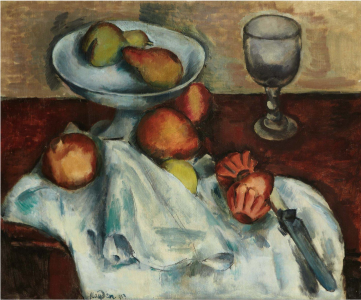 Nature morte aux pommes